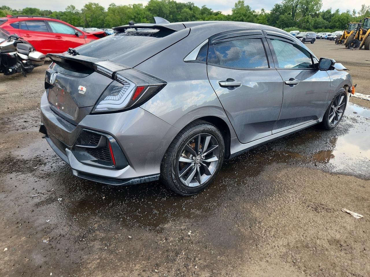 2021 Honda Civic Ex Black vin: SHHFK7H62MU401724