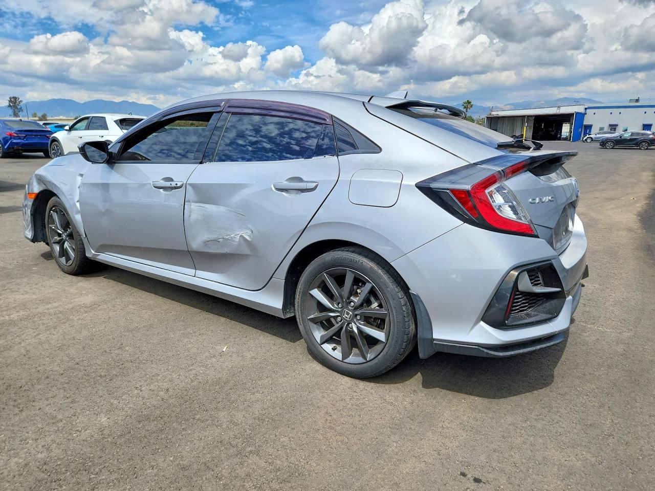 2021 Honda Civic Ex Silver vin: SHHFK7H62MU426865
