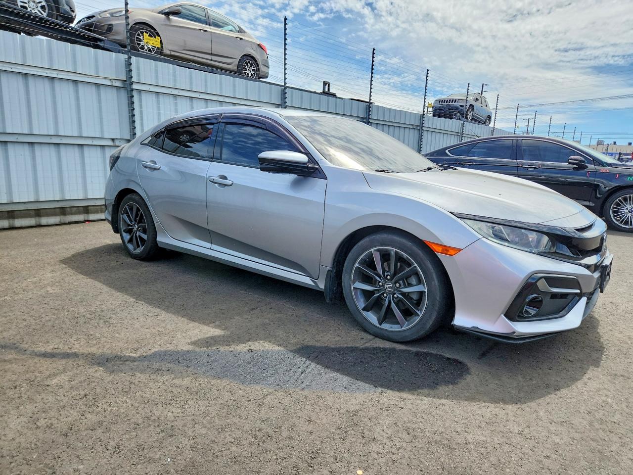 2021 Honda Civic Ex Silver vin: SHHFK7H62MU426865