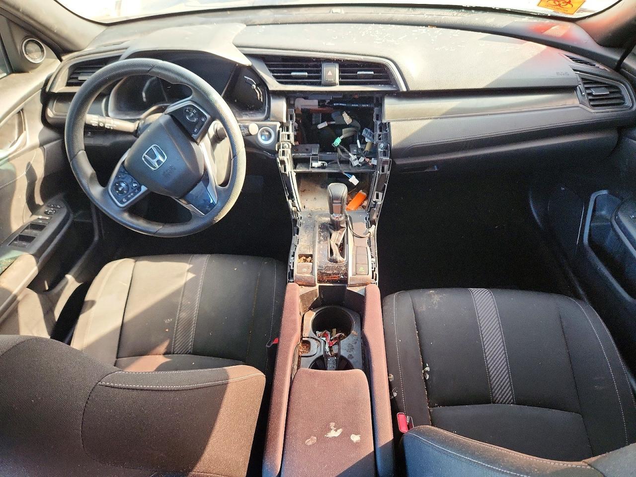 2019 Honda Civic Ex White vin: SHHFK7H64KU219312