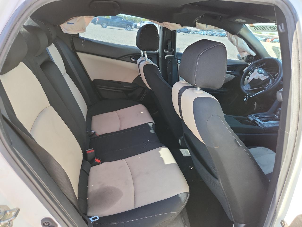 2019 Honda Civic Ex White vin: SHHFK7H65KU424637