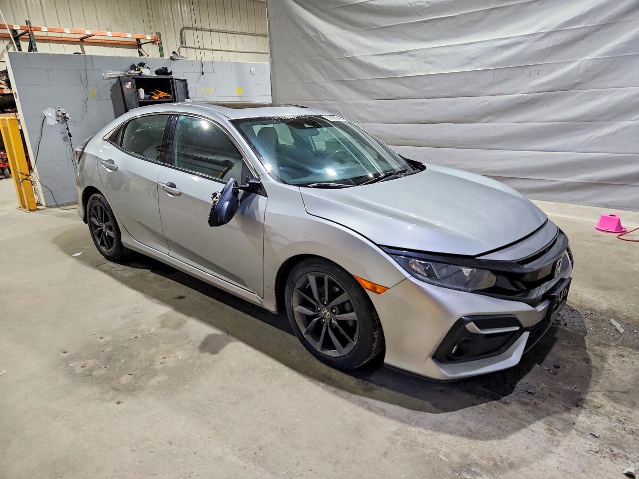2021 Honda Civic Ex Silver vin: SHHFK7H65MU418520
