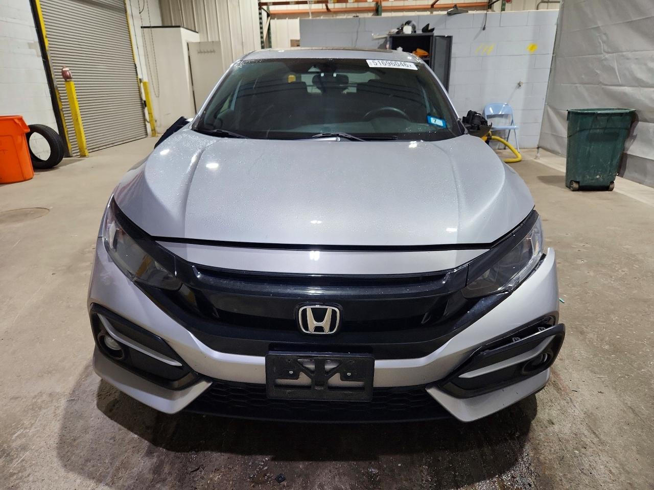 2021 Honda Civic Ex Silver vin: SHHFK7H65MU418520