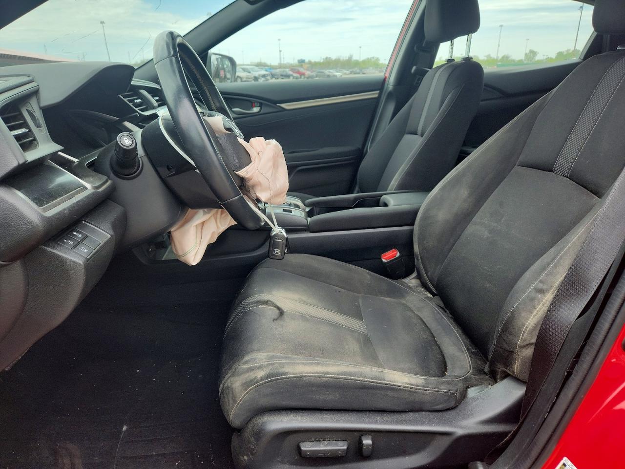 2020 Honda Civic Ex Red vin: SHHFK7H66LU210533