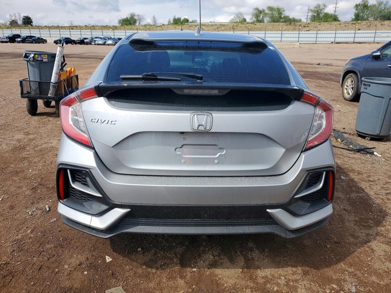 2021 Honda Civic Ex Серебряный vin: SHHFK7H67MU212258
