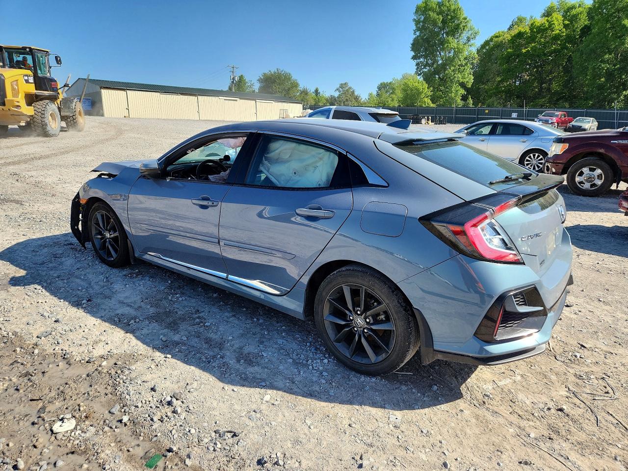 2020 Honda Civic Ex Gray vin: SHHFK7H68LU217127