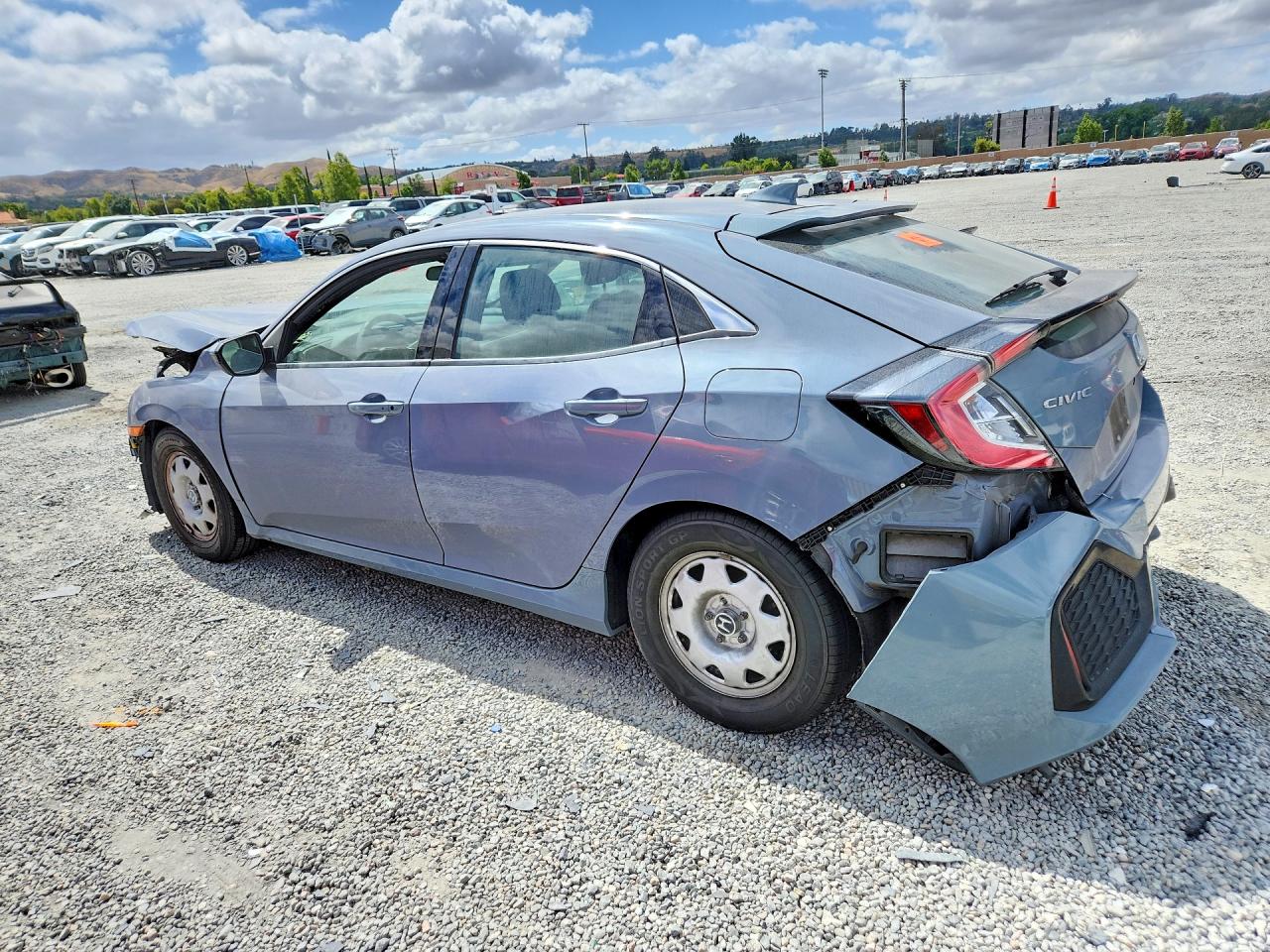 2019 Honda Civic Ex Серый vin: SHHFK7H69KU419666