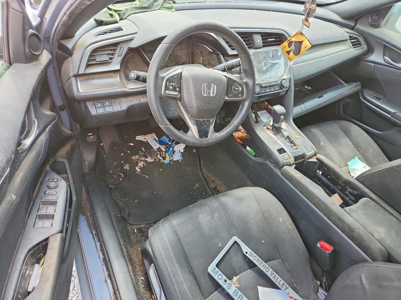 2019 Honda Civic Ex Серый vin: SHHFK7H69KU419666