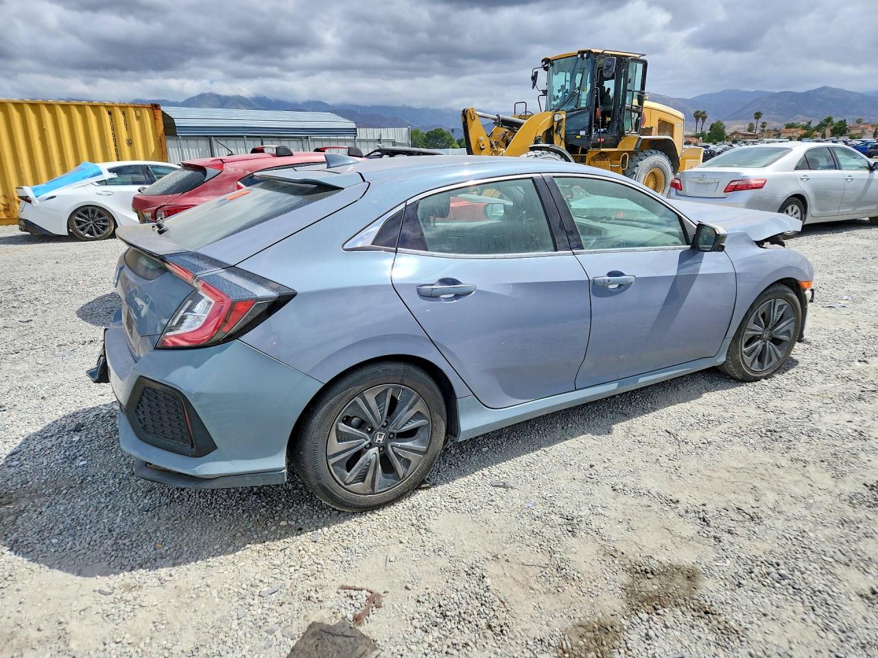 2019 Honda Civic Ex Серый vin: SHHFK7H69KU419666