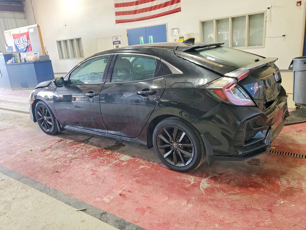 2020 Honda Civic Ex Черный vin: SHHFK7H69LU219775