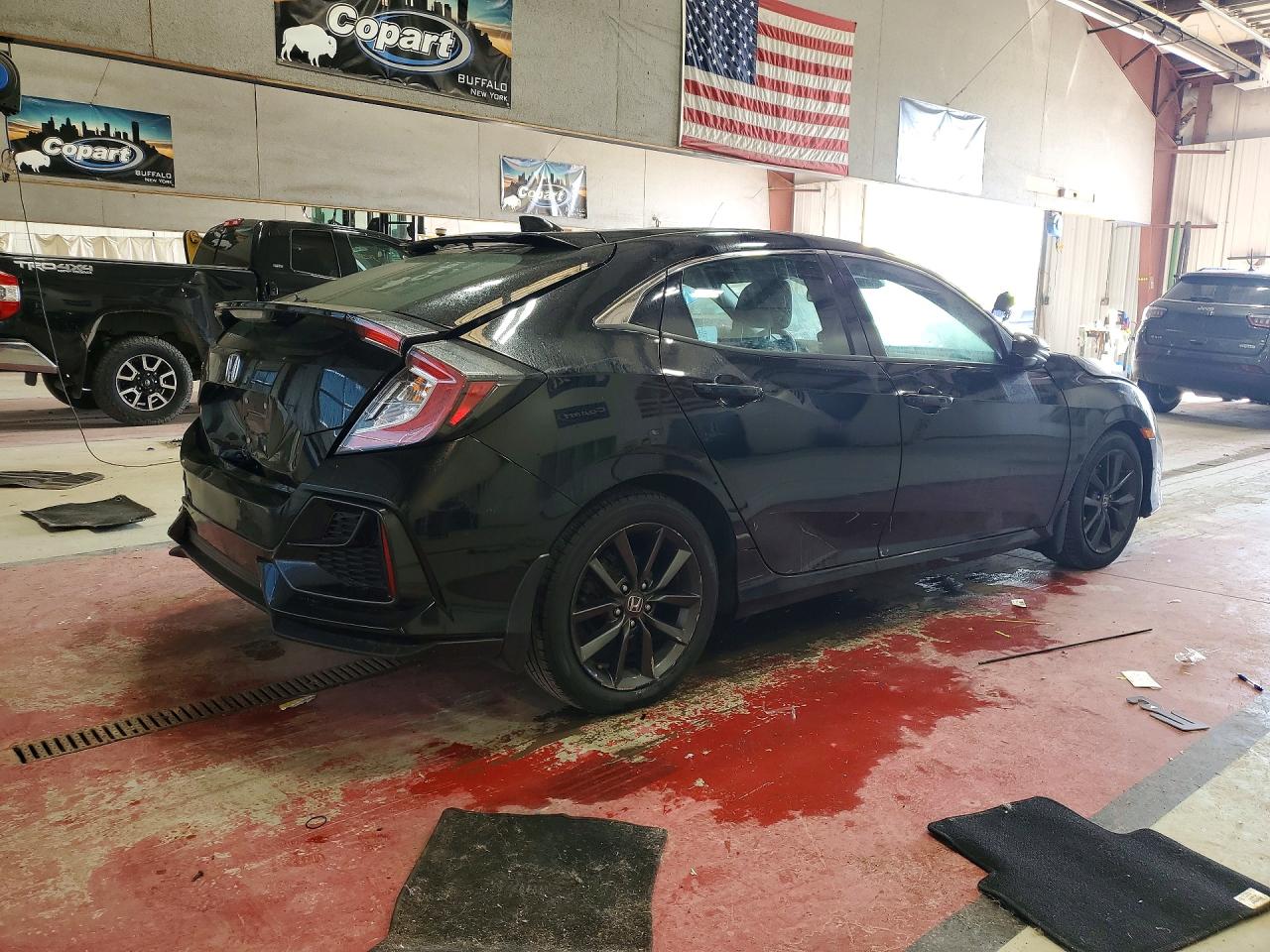2020 Honda Civic Ex Черный vin: SHHFK7H69LU219775