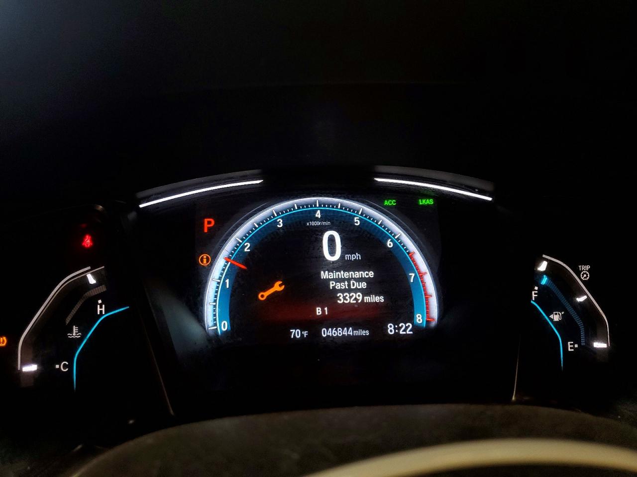 2020 Honda Civic Ex Черный vin: SHHFK7H69LU219775