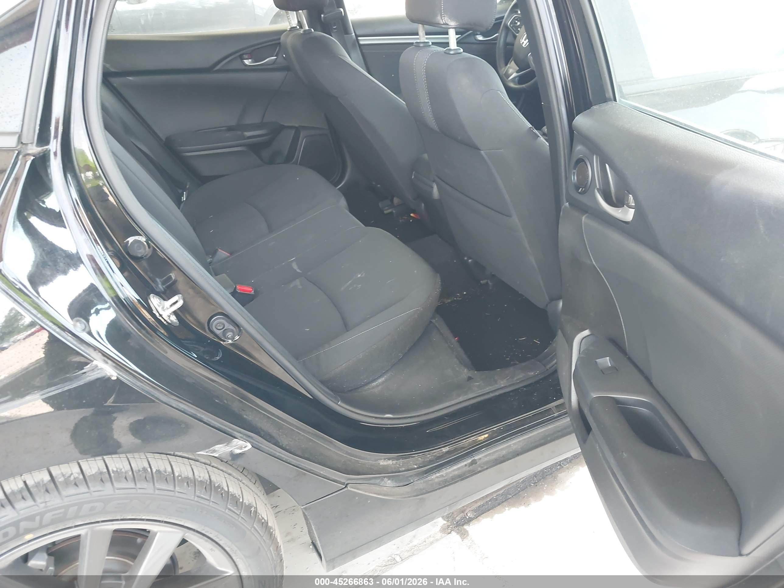 2020 Honda Civic Ex Черный vin: SHHFK7H69LU409141
