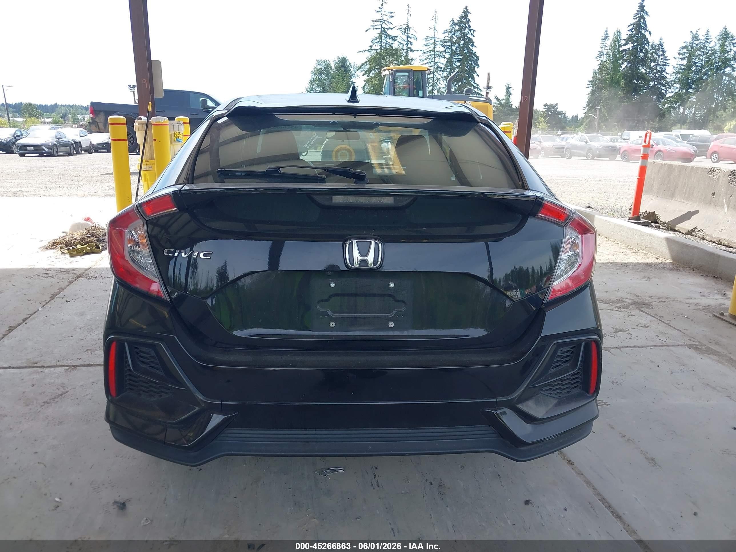 2020 Honda Civic Ex Черный vin: SHHFK7H69LU409141