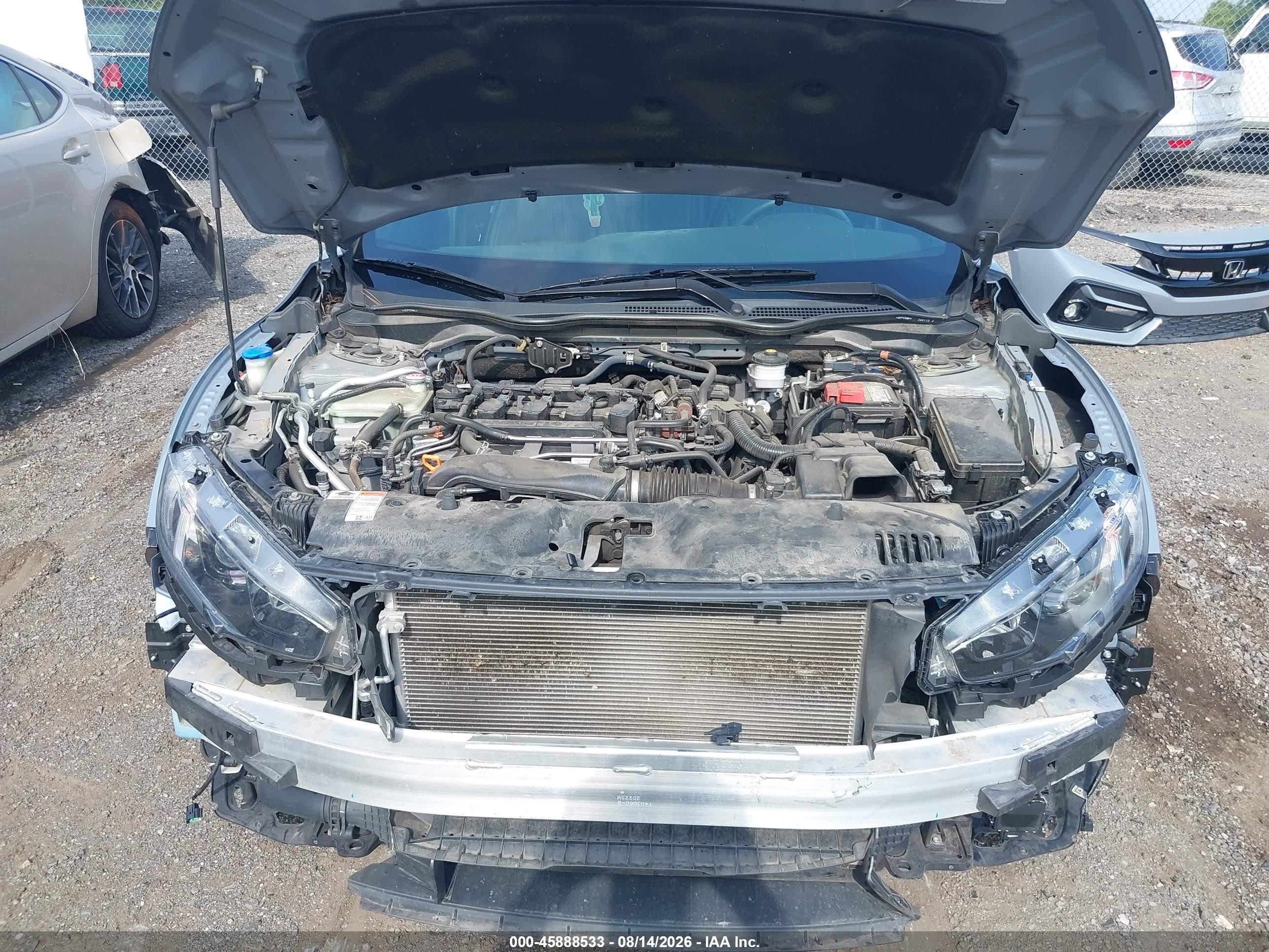 2021 Honda Civic Ex Gray vin: SHHFK7H6XMU202940