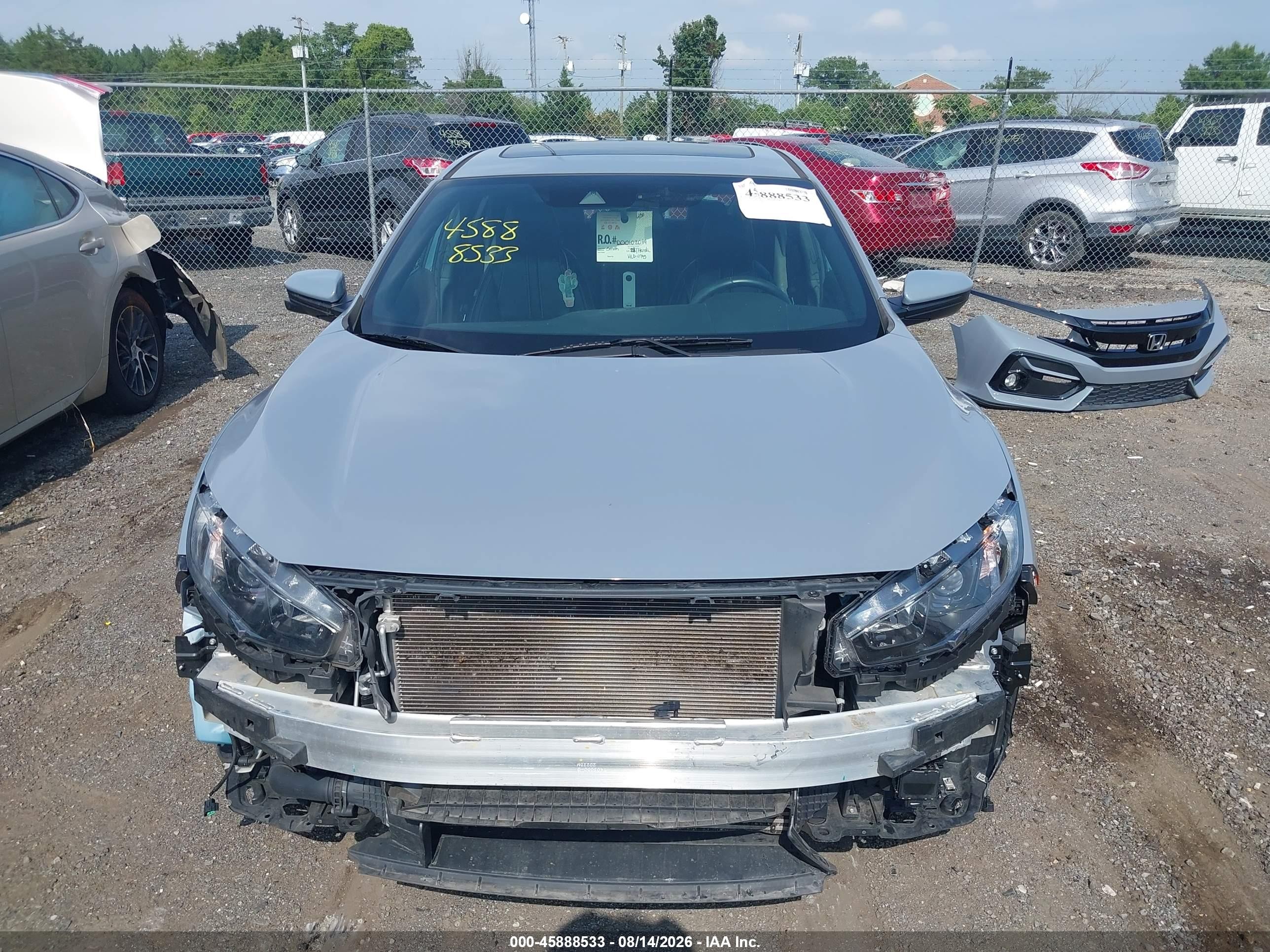 2021 Honda Civic Ex Gray vin: SHHFK7H6XMU202940