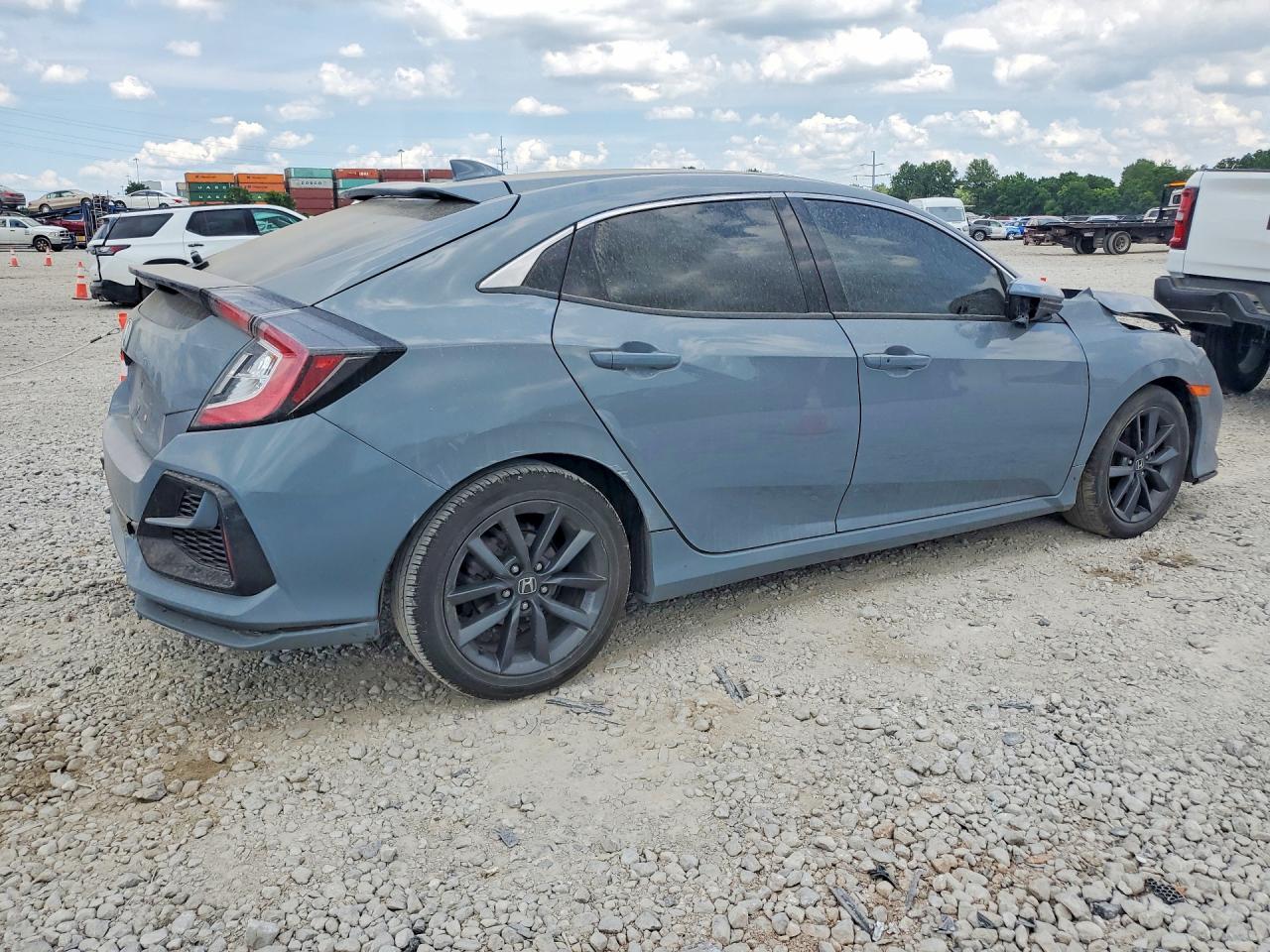 2021 Honda Civic Ex Blue vin: SHHFK7H6XMU218295