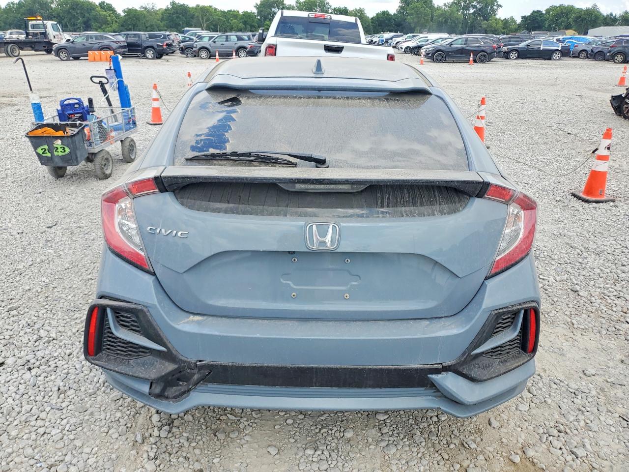 2021 Honda Civic Ex Blue vin: SHHFK7H6XMU218295