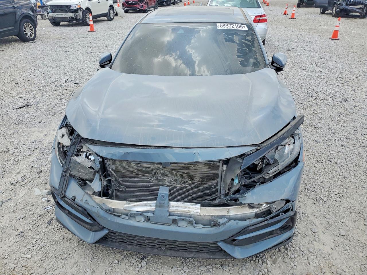2021 Honda Civic Ex Blue vin: SHHFK7H6XMU218295