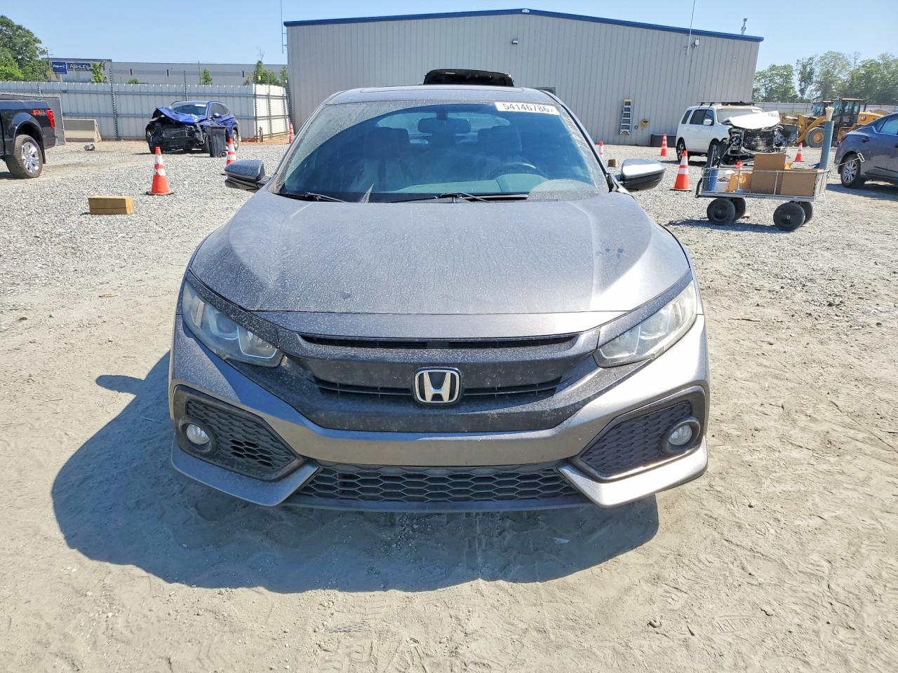 2017 Honda Civic Exl Серый vin: SHHFK7H72HU203725
