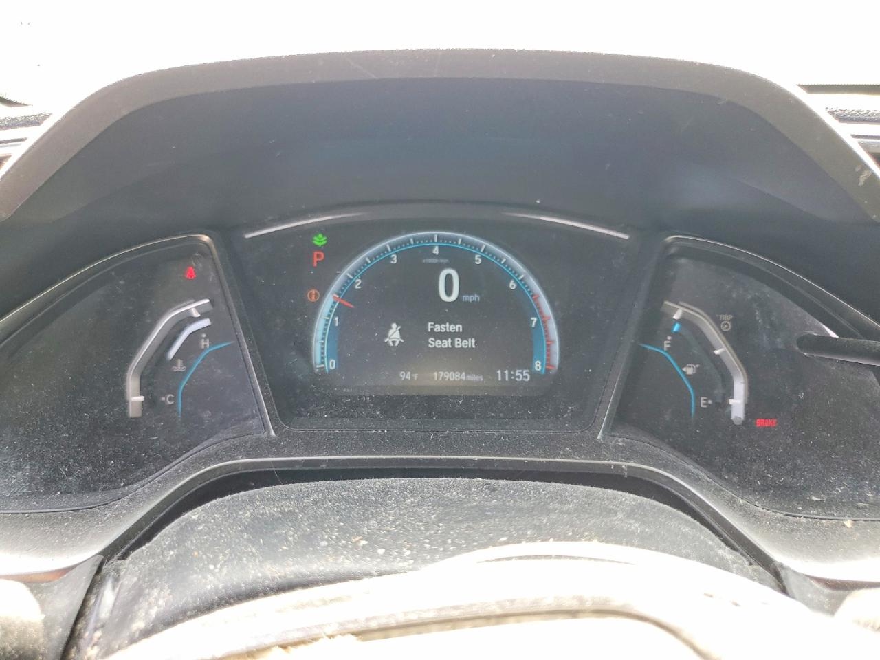2017 Honda Civic Exl Серый vin: SHHFK7H72HU203725
