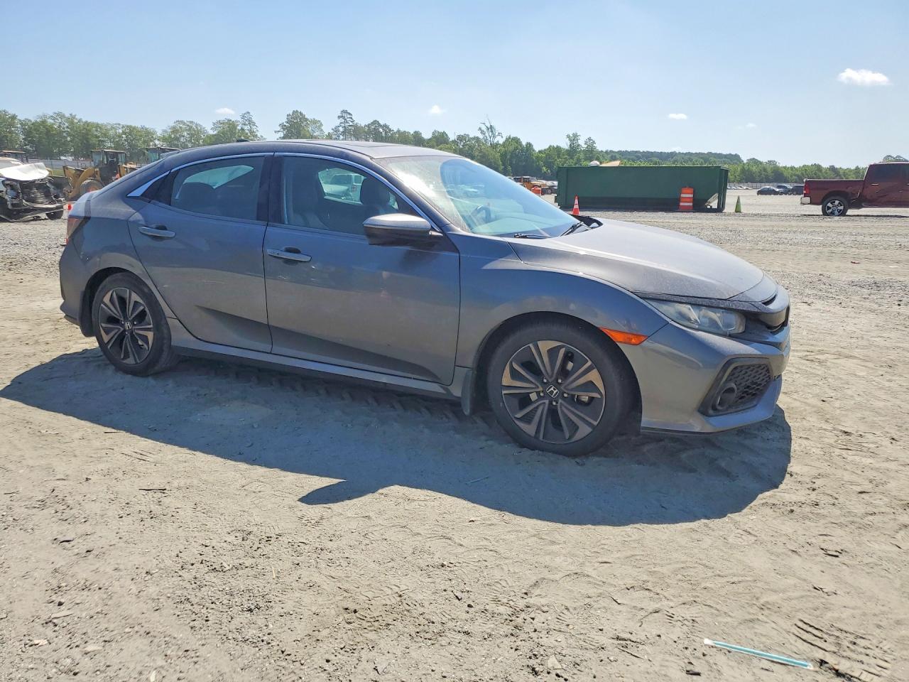 2017 Honda Civic Exl Серый vin: SHHFK7H72HU203725