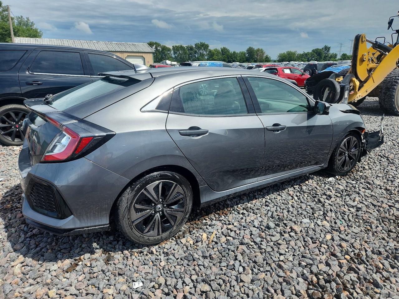 2018 Honda Civic Exl Серебряный vin: SHHFK7H72JU211460