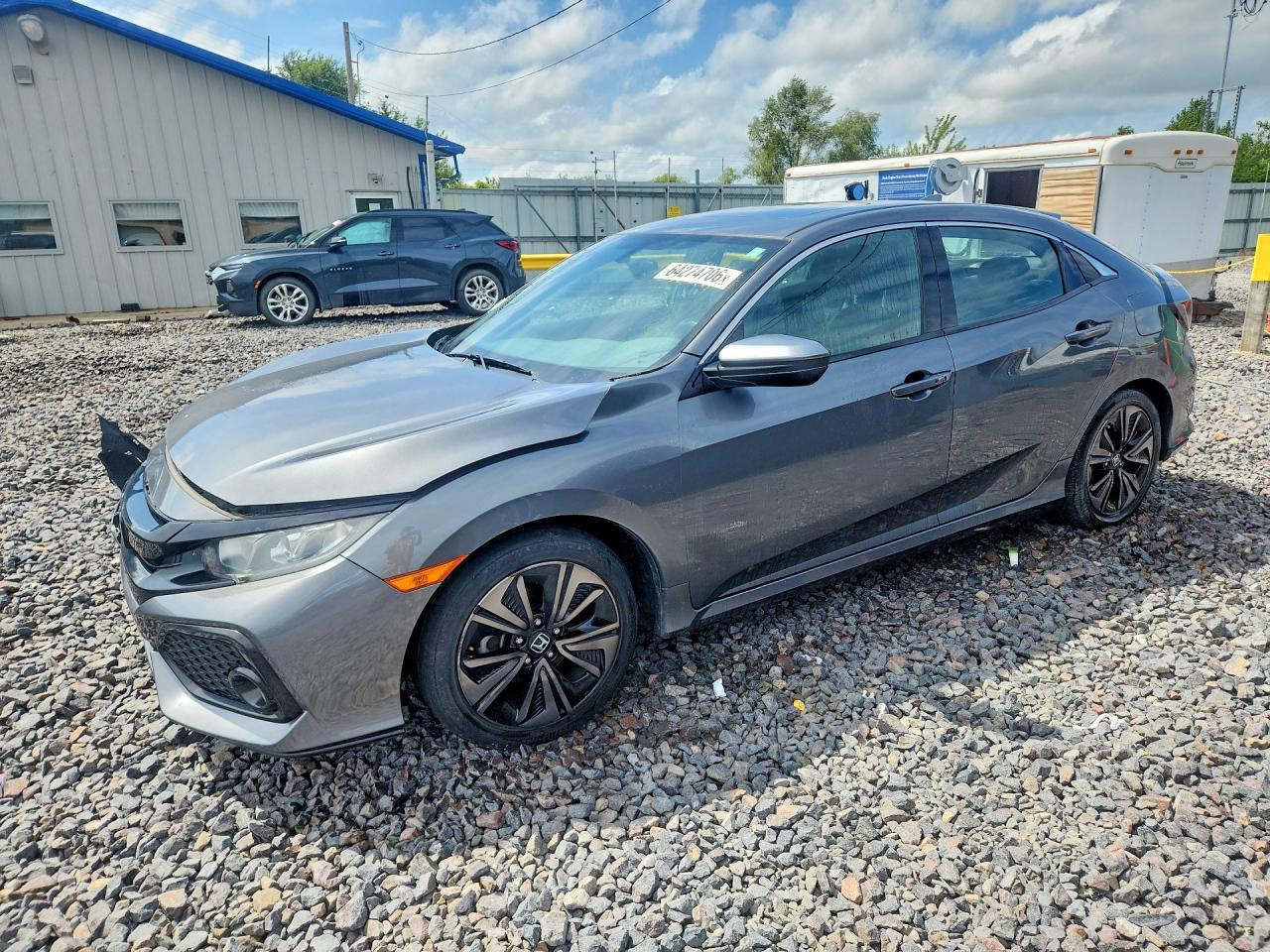 2018 Honda Civic Exl Серебряный vin: SHHFK7H72JU211460
