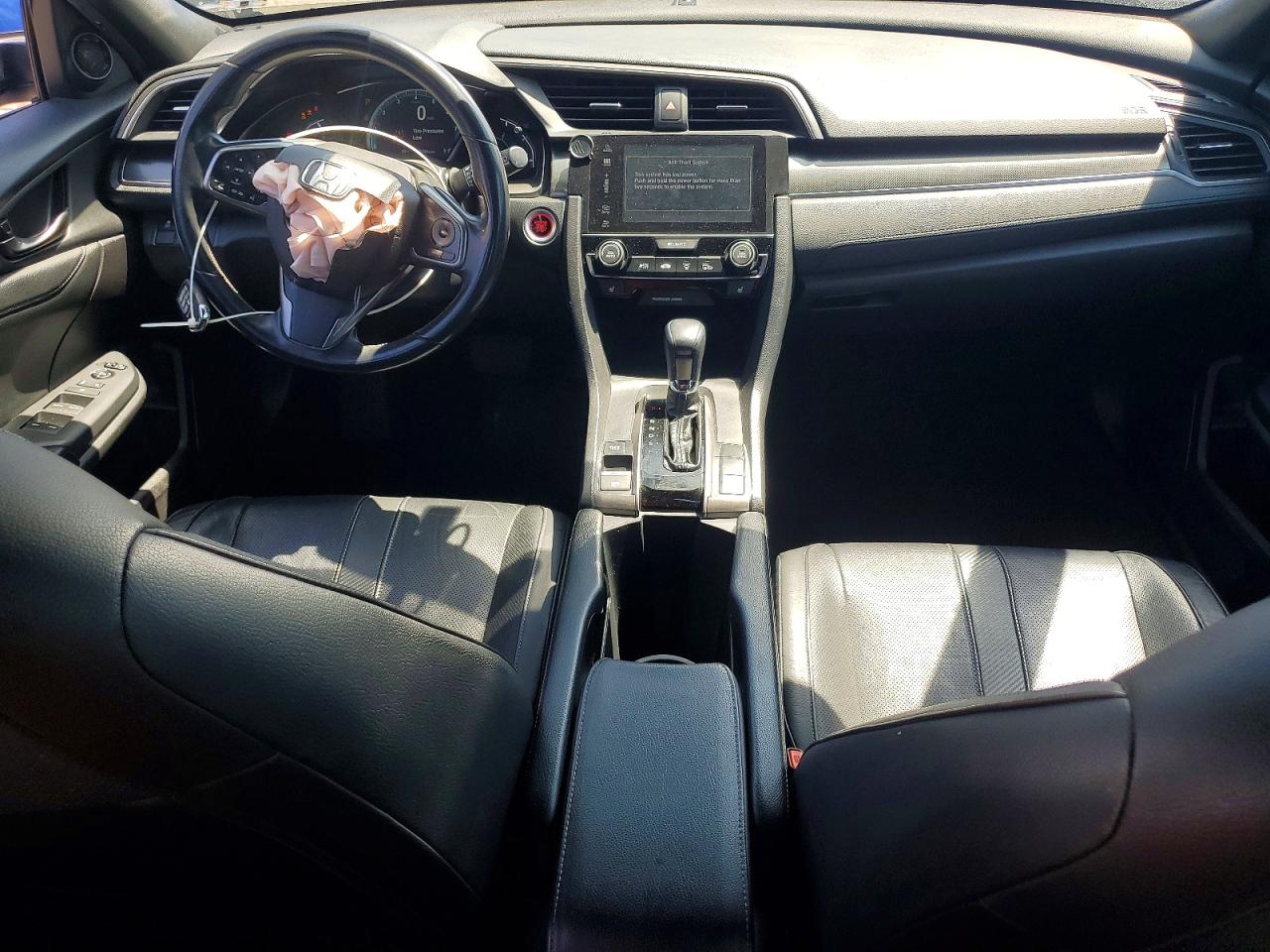 2017 Honda Civic Exl Blue vin: SHHFK7H74HU401142