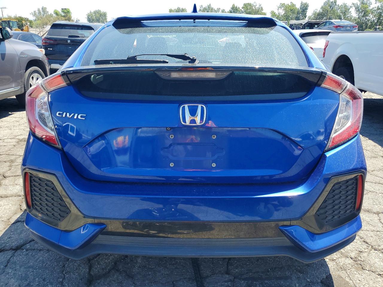 2017 Honda Civic Exl Blue vin: SHHFK7H74HU401142