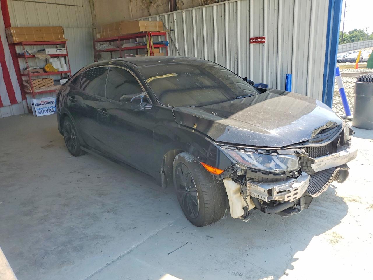2018 Honda Civic Exl Black vin: SHHFK7H77JU213026