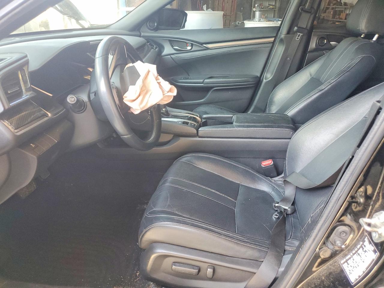 2018 Honda Civic Exl Black vin: SHHFK7H77JU213026