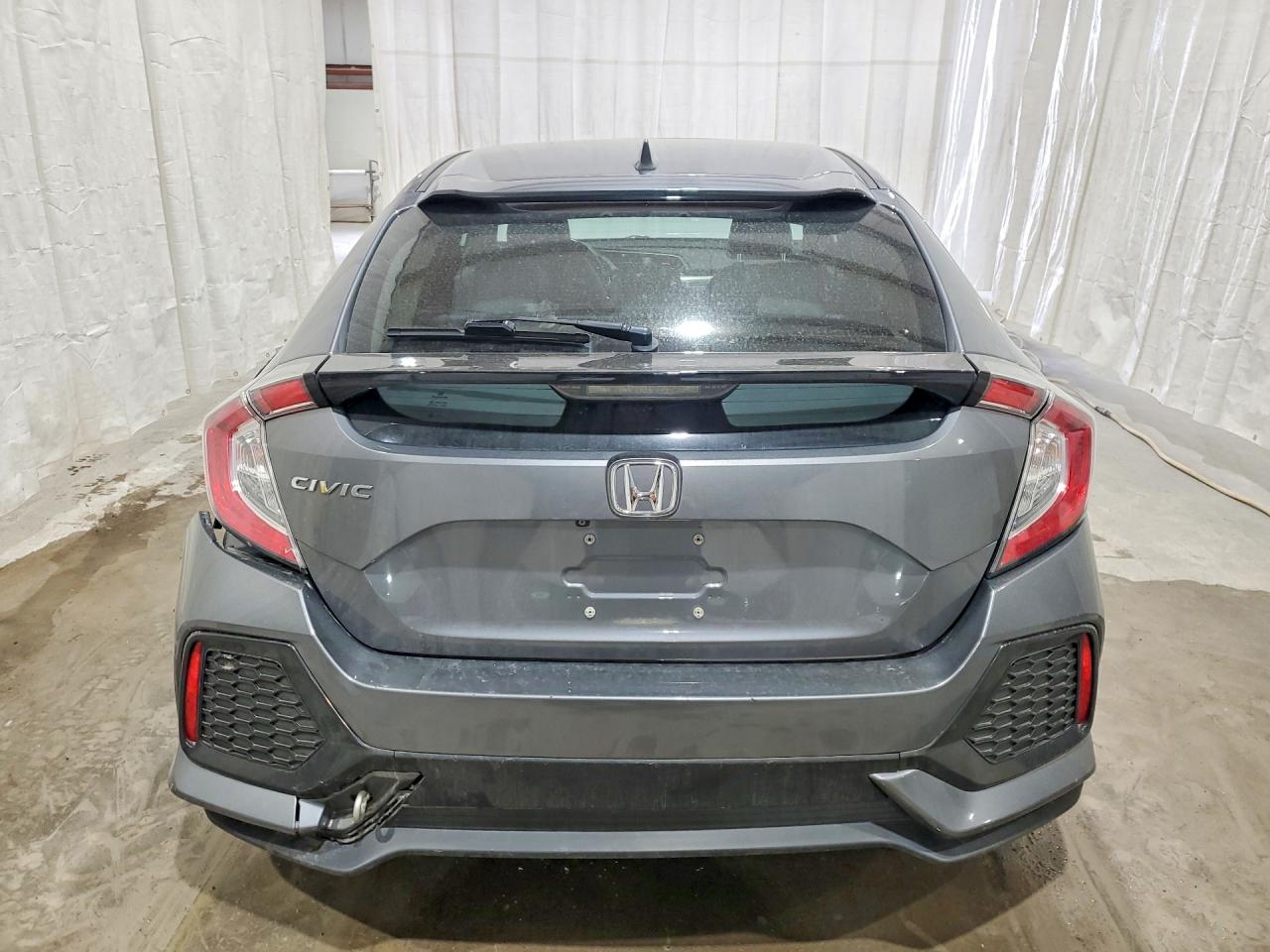 2018 Honda Civic Exl Gray vin: SHHFK7H82JU217963