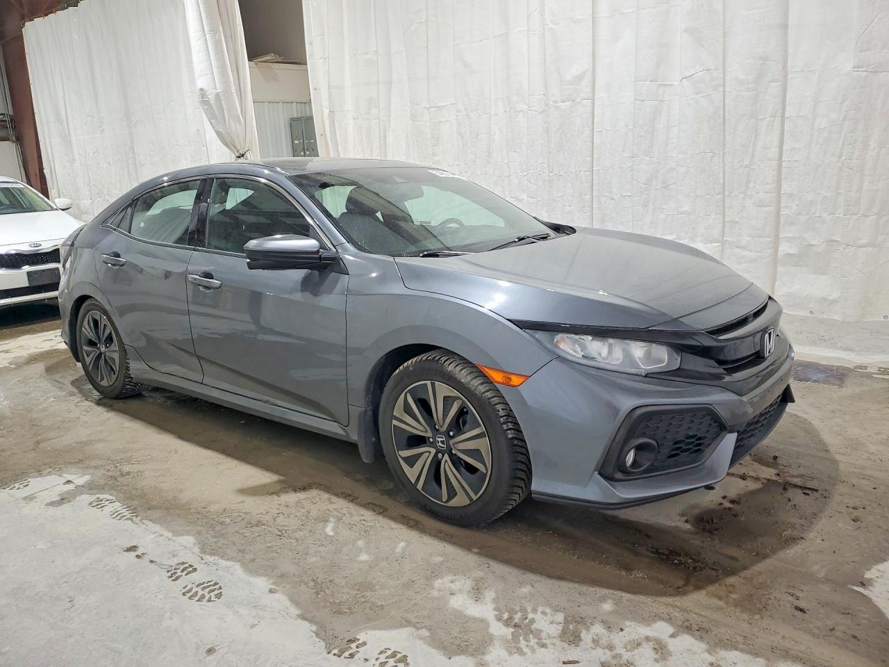2018 Honda Civic Exl Gray vin: SHHFK7H82JU217963