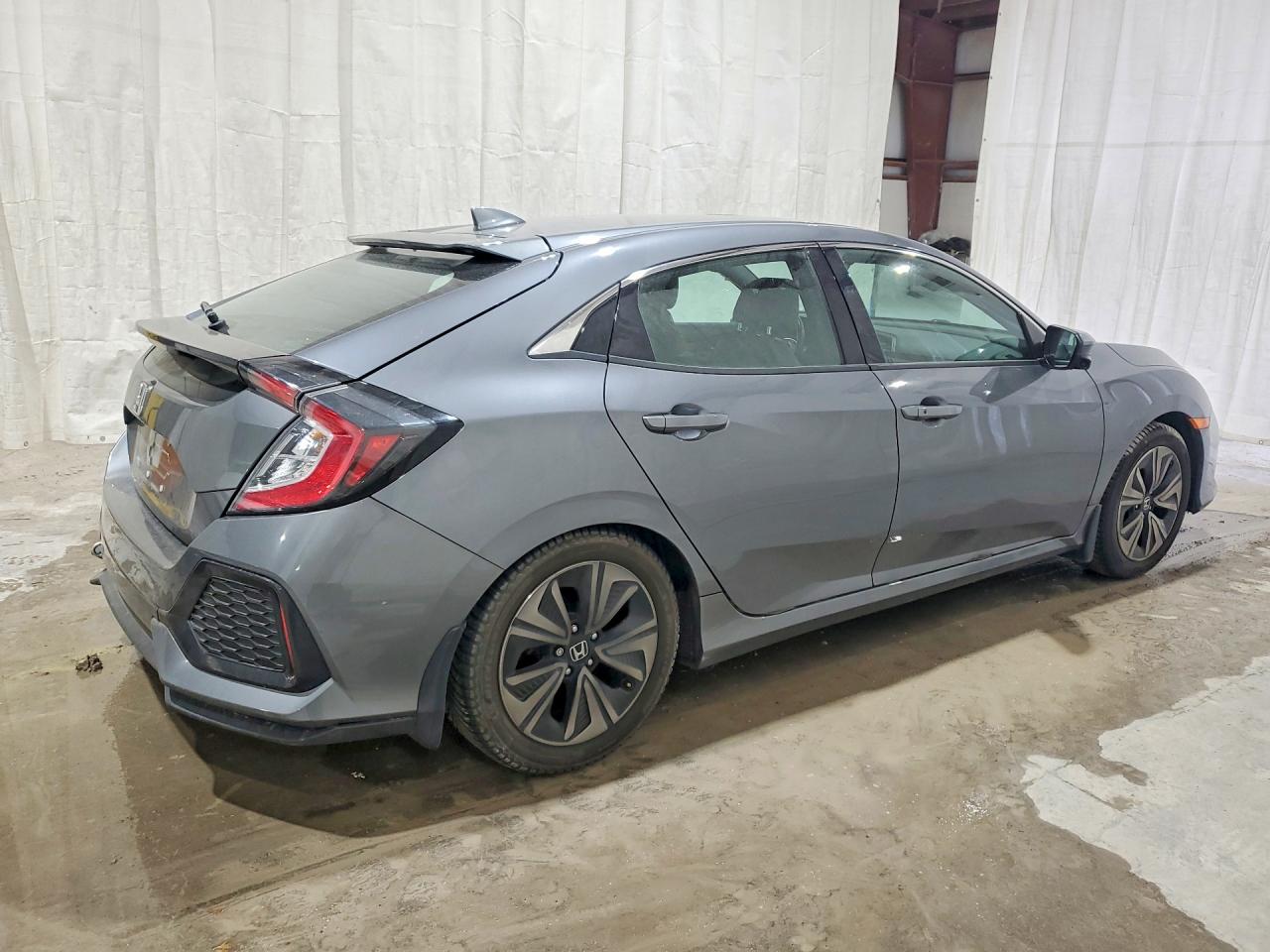 2018 Honda Civic Exl Gray vin: SHHFK7H82JU217963