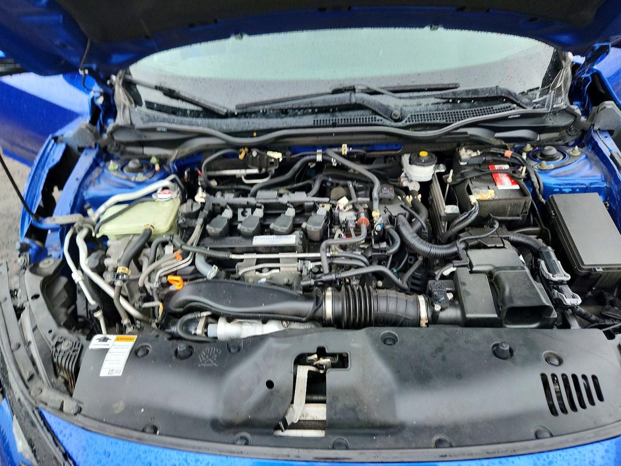2017 Honda Civic Sport Touring Blue vin: SHHFK7H91HU415890