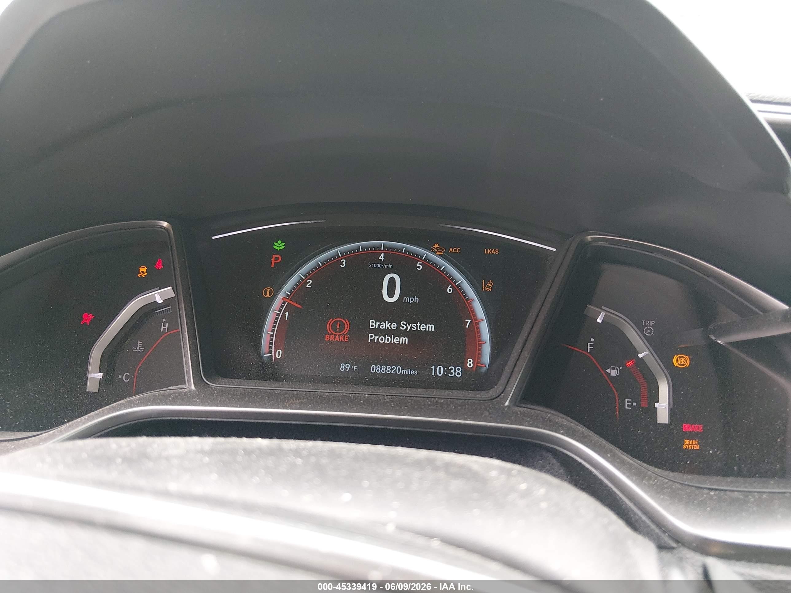2018 Honda Civic Sport Touring Серый vin: SHHFK7H93JU218113