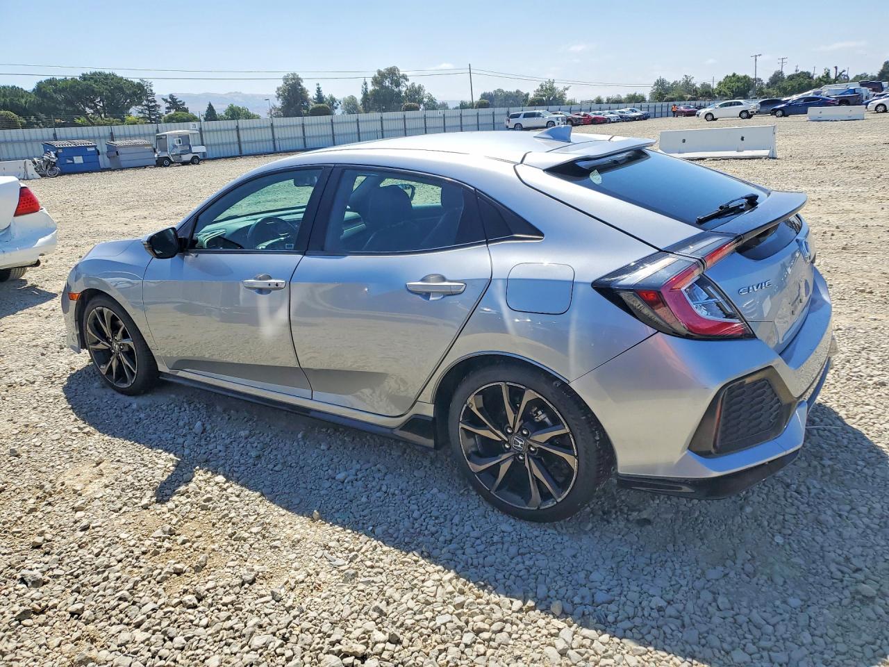 2018 Honda Civic Sport Touring Silver vin: SHHFK7H93JU403696