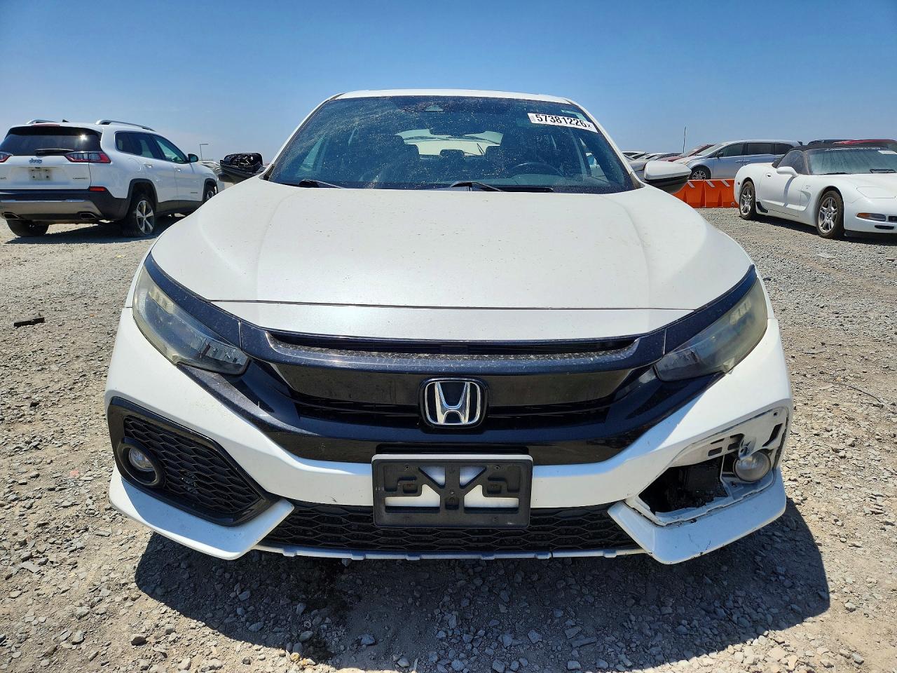 2019 Honda Civic Sport Touring White vin: SHHFK7H98KU403713