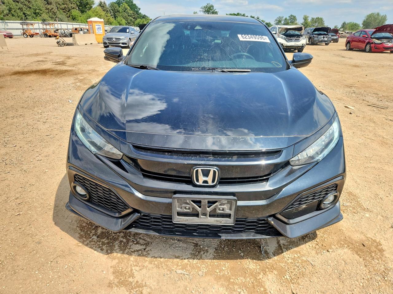 2018 Honda Civic Sport Touring Black vin: SHHFK7H9XJU209053