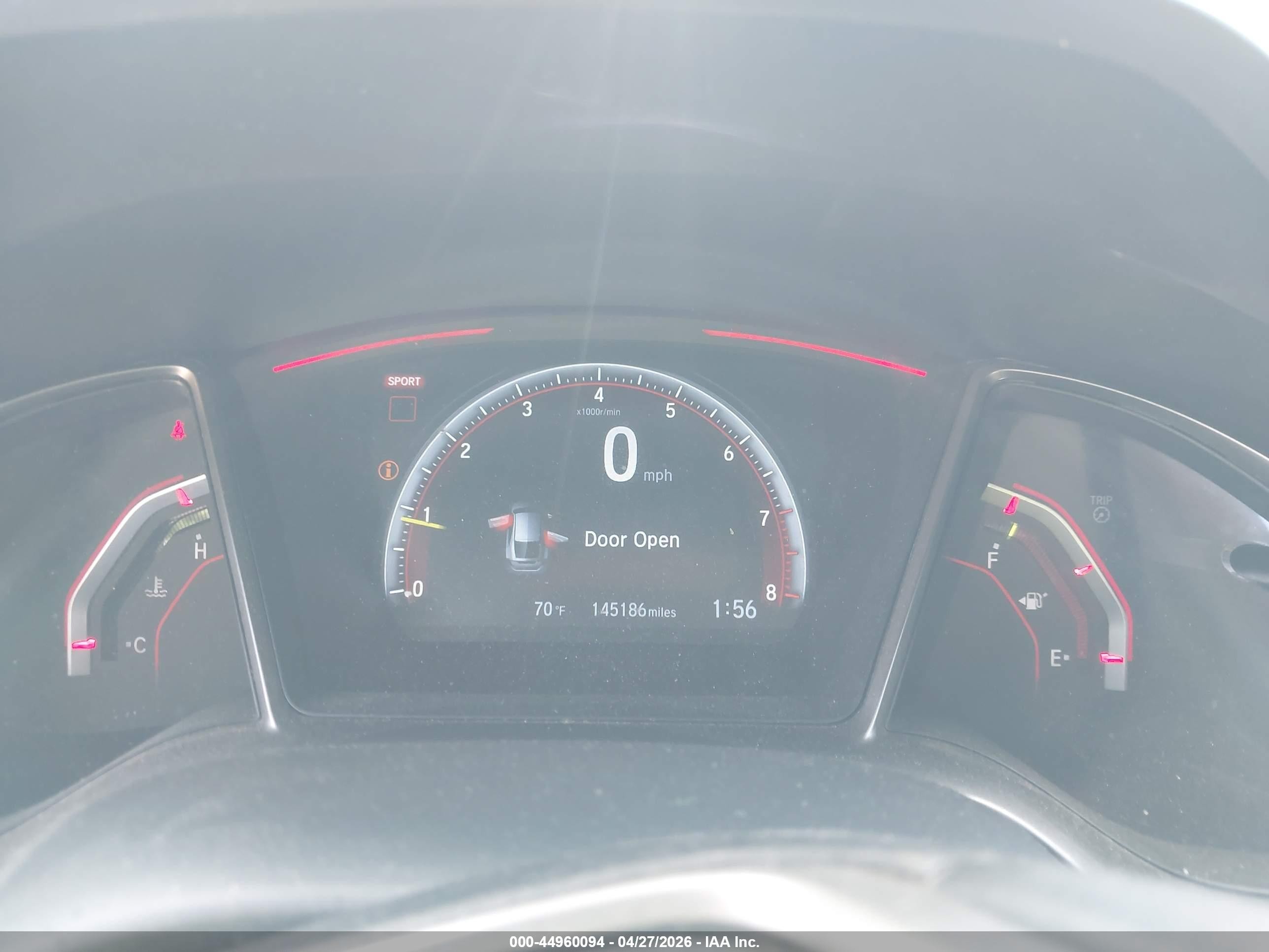 2018 Honda Civic Type R Touring White vin: SHHFK8G75JU203733