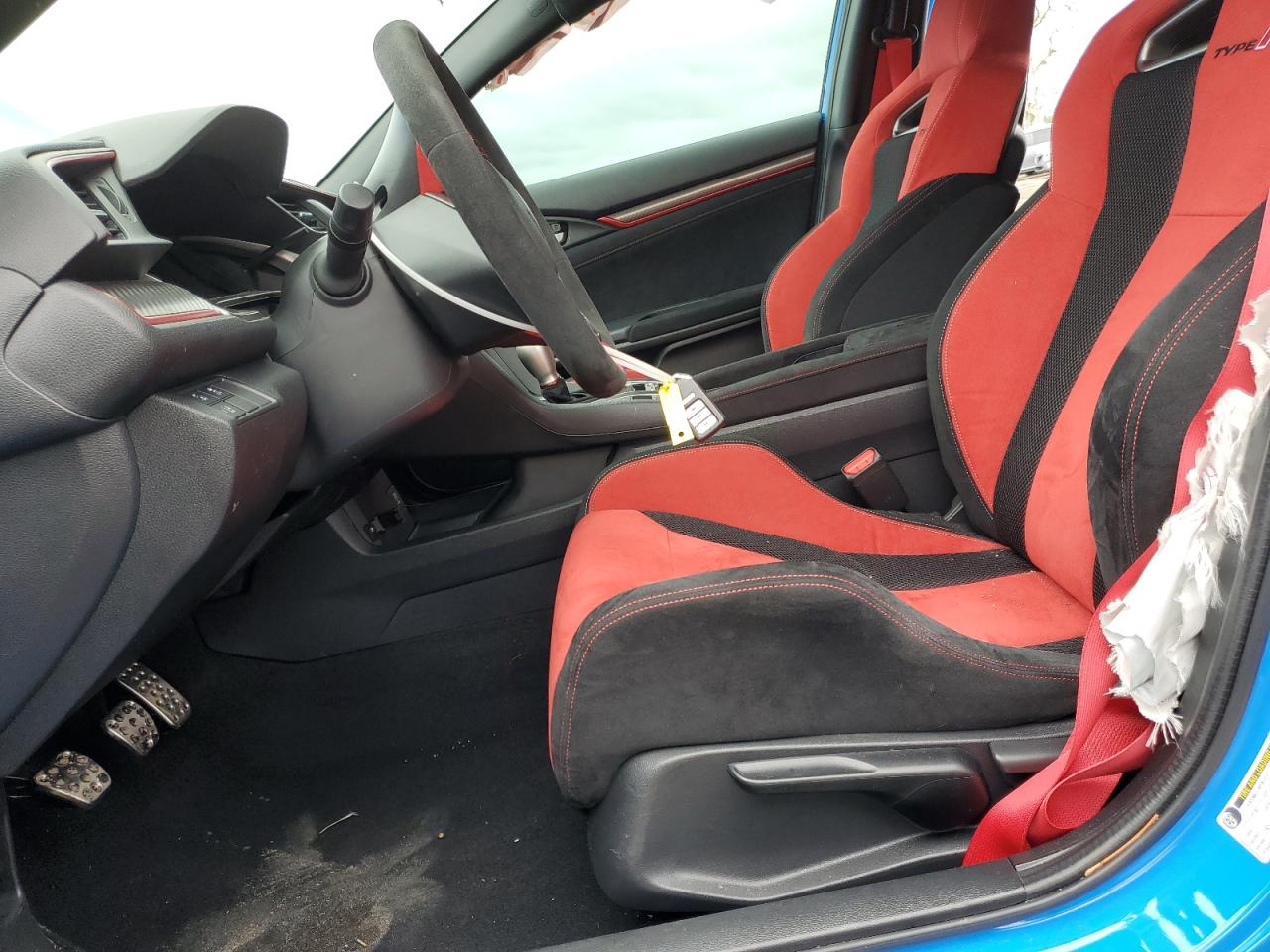 2021 Honda Civic Type-r Touring Blue vin: SHHFK8G76MU200361