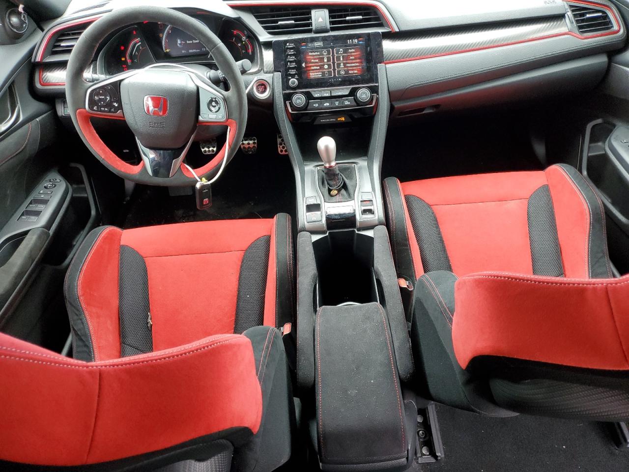 2021 Honda Civic Type-r Touring Blue vin: SHHFK8G76MU200361