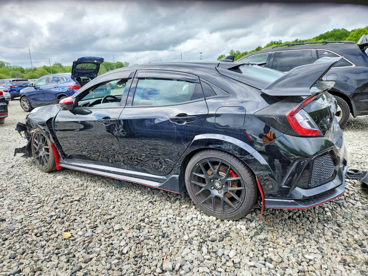 2019 Honda Civic Type-r Touring Черный vin: SHHFK8G79KU205244
