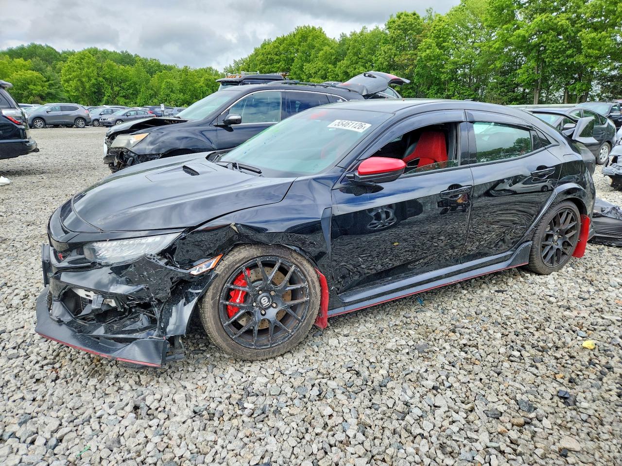 2019 Honda Civic Type-r Touring Черный vin: SHHFK8G79KU205244