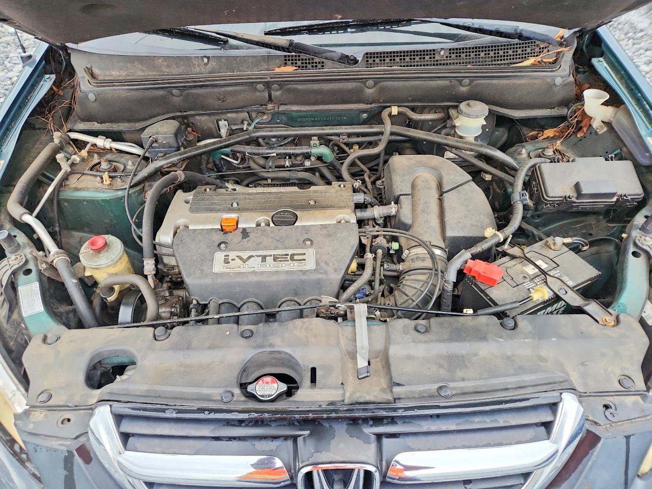 2003 Honda Cr-v Lx Green vin: SHSRD68403U103276