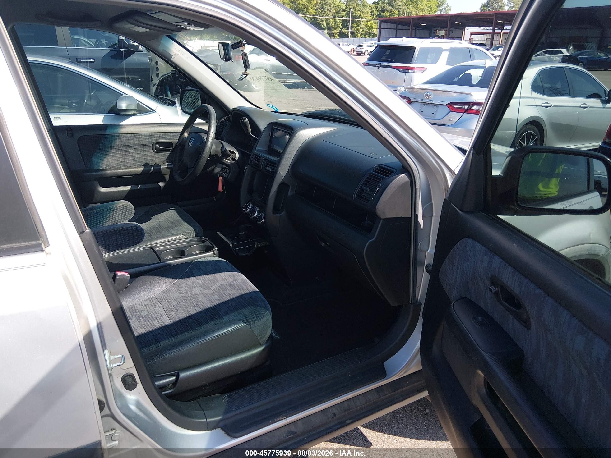 2004 Honda Cr-v Lx Gray vin: SHSRD68414U208913