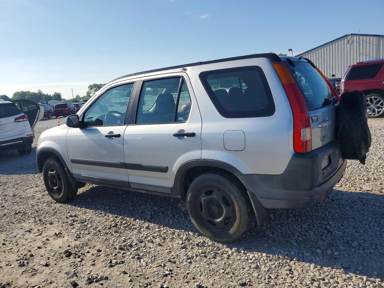 2003 Honda Cr-v Lx Gray vin: SHSRD68423U101495