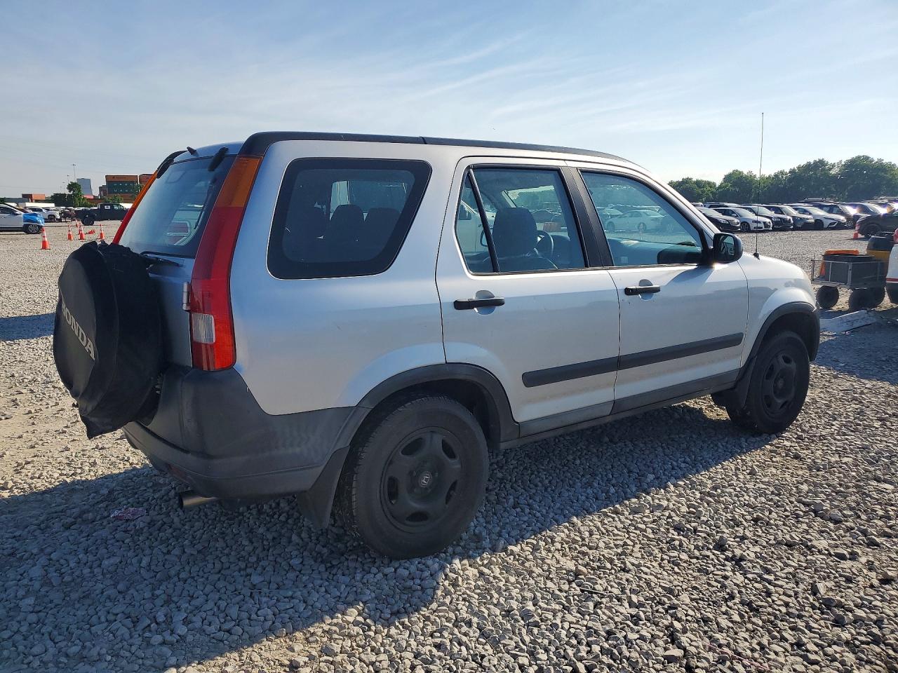 2003 Honda Cr-v Lx Gray vin: SHSRD68423U101495