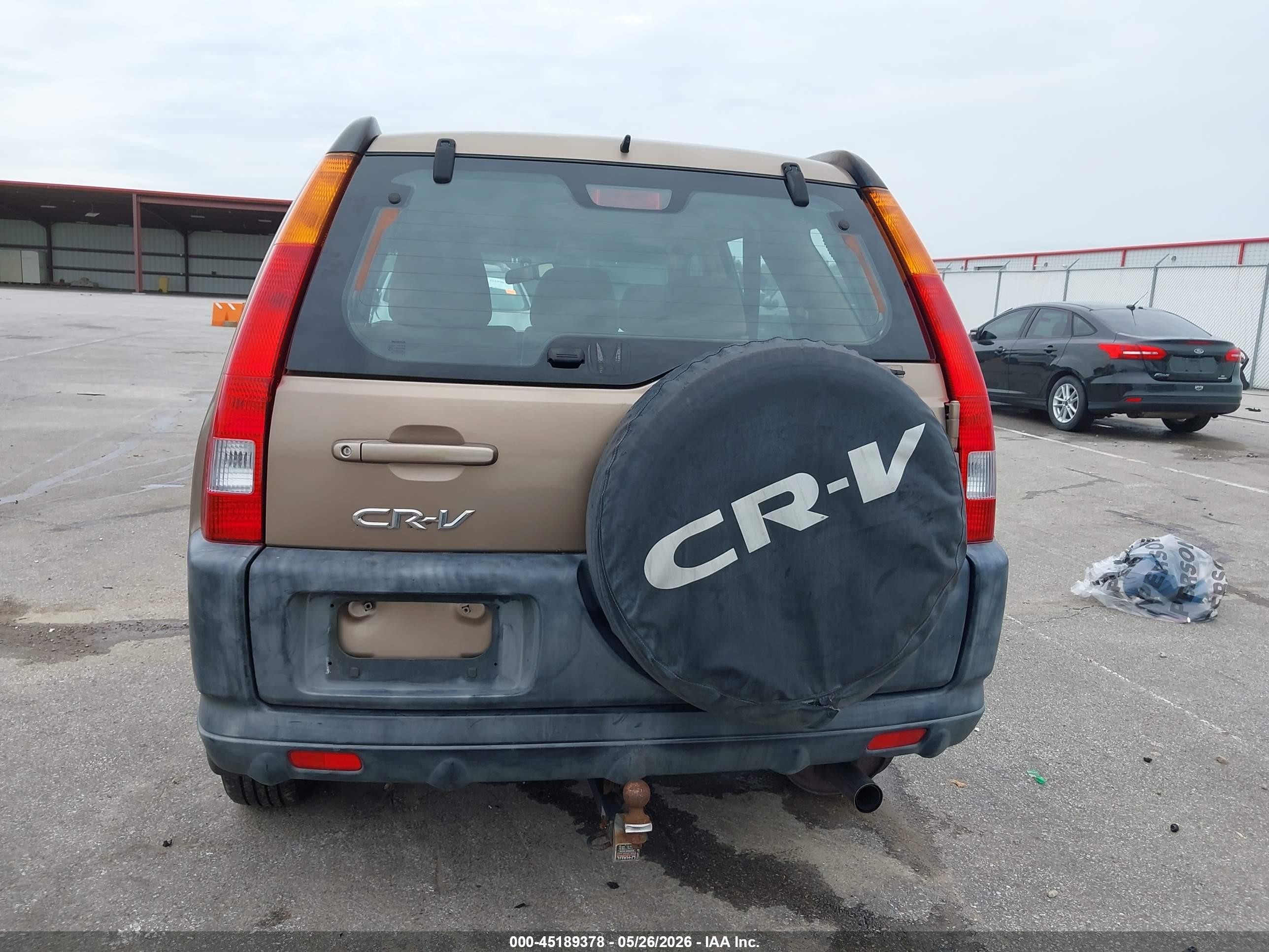 2003 Honda Cr-v Lx Tan vin: SHSRD68423U102727
